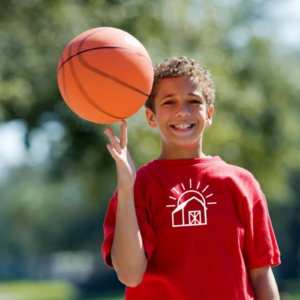 The Farm Sample Red Kids Shirt